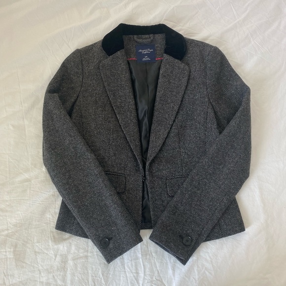 American Eagle Outfitters Wool Blazer - Picture 3 of 7